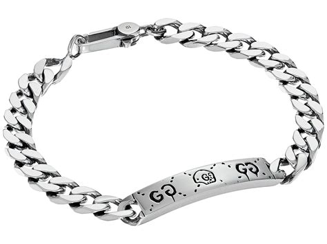 men's gucci ghost bracelet